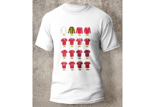 Aberdeen FC Retro Football Shirts T-Shirt Aberdeen FC Retro Football Shirts T-Shirt
